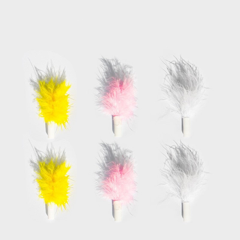 Electric Rechargeable Automatic Feather Teaser Cat Toy
