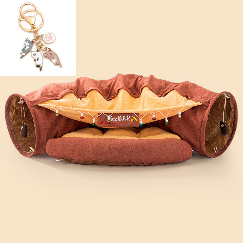 Collapsible Washable Cat Play Tunnel