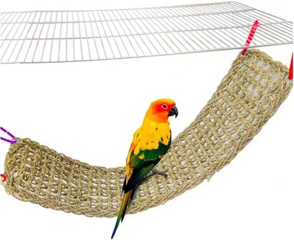 Parrot Climbing Ladder Biting Toy Suspension Bridge
