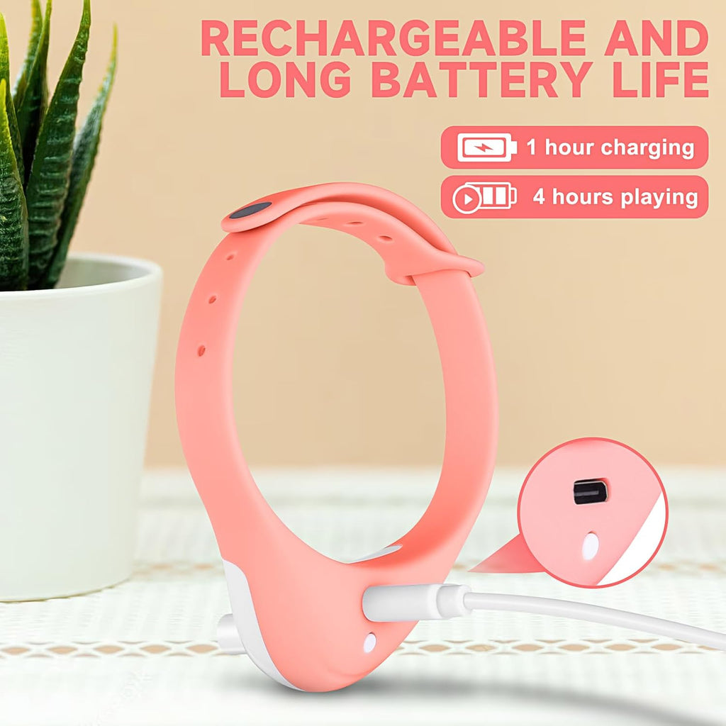 Wearable LED Smart Cat Toy Collar — Auto On/Off USB Rechargeable