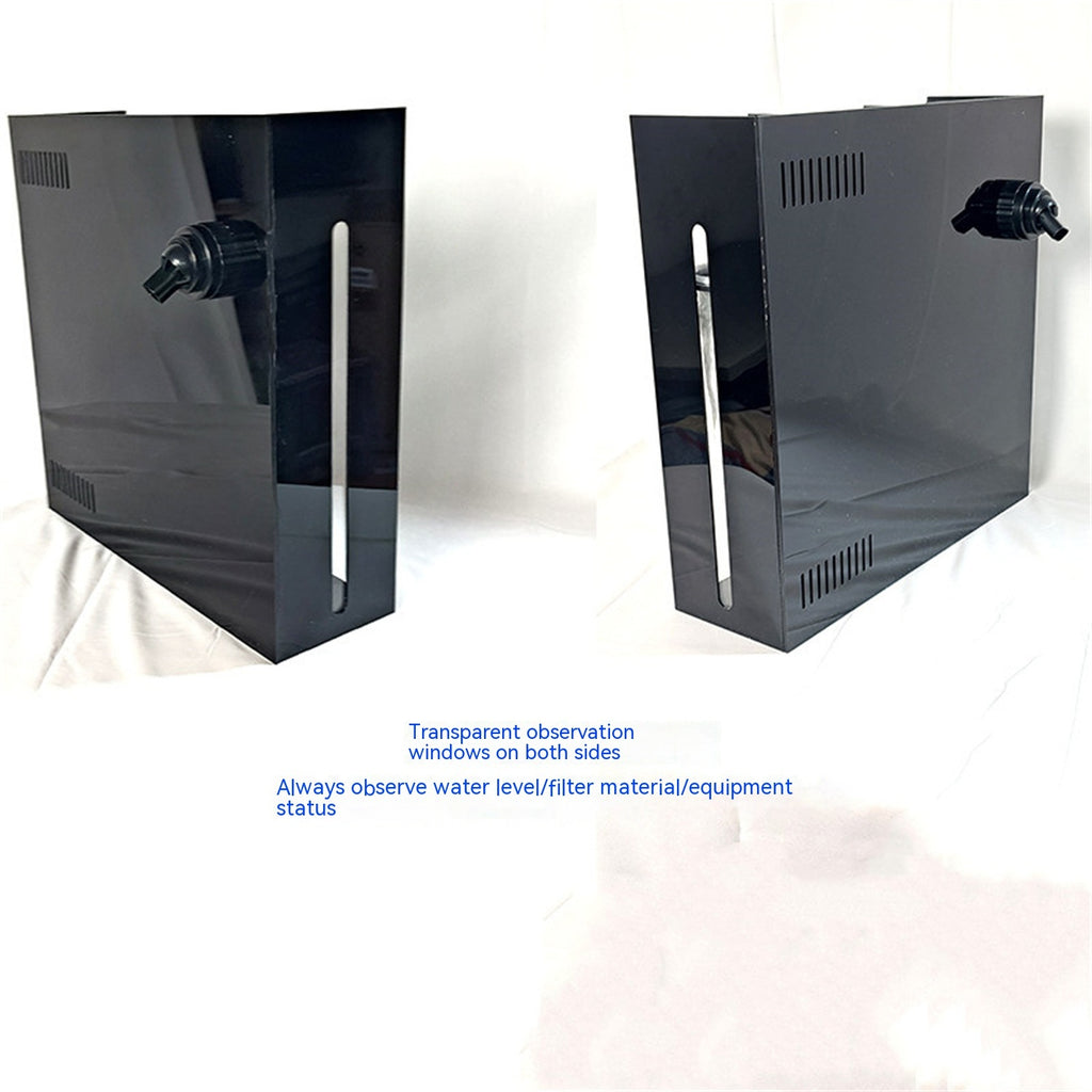 Acrylic Back/Side Filter Box for Aquariums