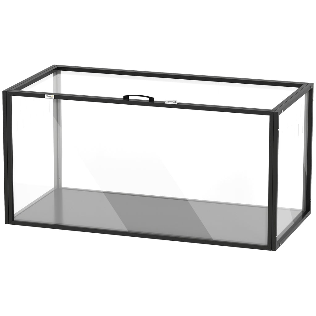 Large Acrylic Hamster Cage — Chewproof with Openable Top