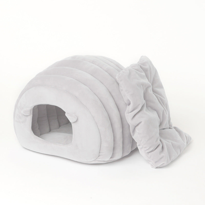 Winter Warm Cat Nest Cave Bed