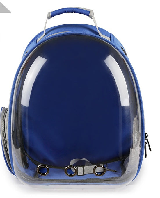 Space Capsule Bubble Backpack Pet Carrier — 360° View