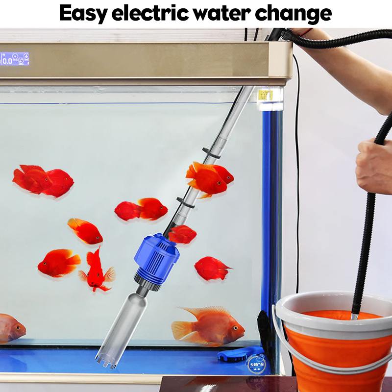 Efficient Electric Aquarium Water Change  Cleaning Tools Water Changer Gravel Cleaner Siphon For Fish Tank Water Filter