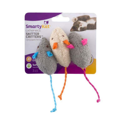 Catnip Plush Mouse Interactive Cat Toy