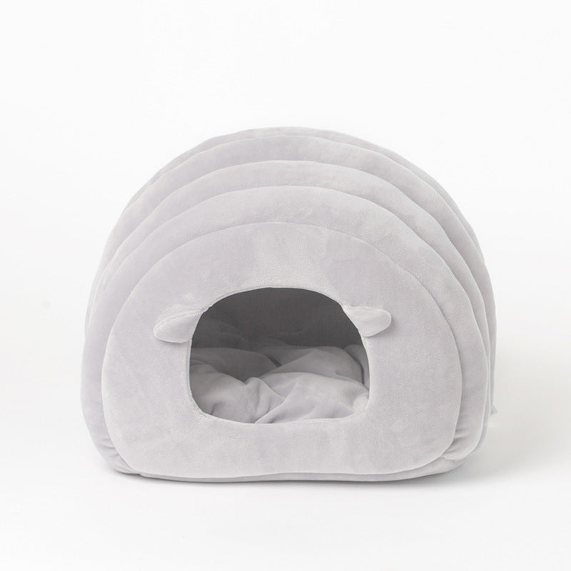 Winter Warm Cat Nest Cave Bed