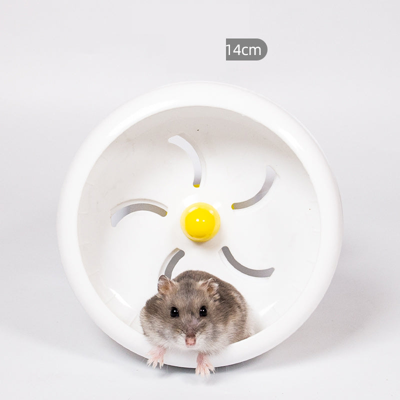 Silent Running Wheel & Exercise Ball for Hamsters