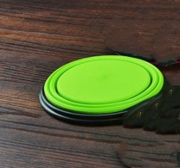 2-in-1 Portable Pet Water Bottle & Silicone Bowl