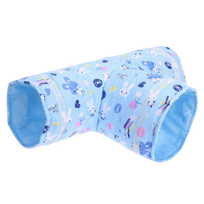 Clear Acrylic Tunnel Toy for Hamsters & Small Pets