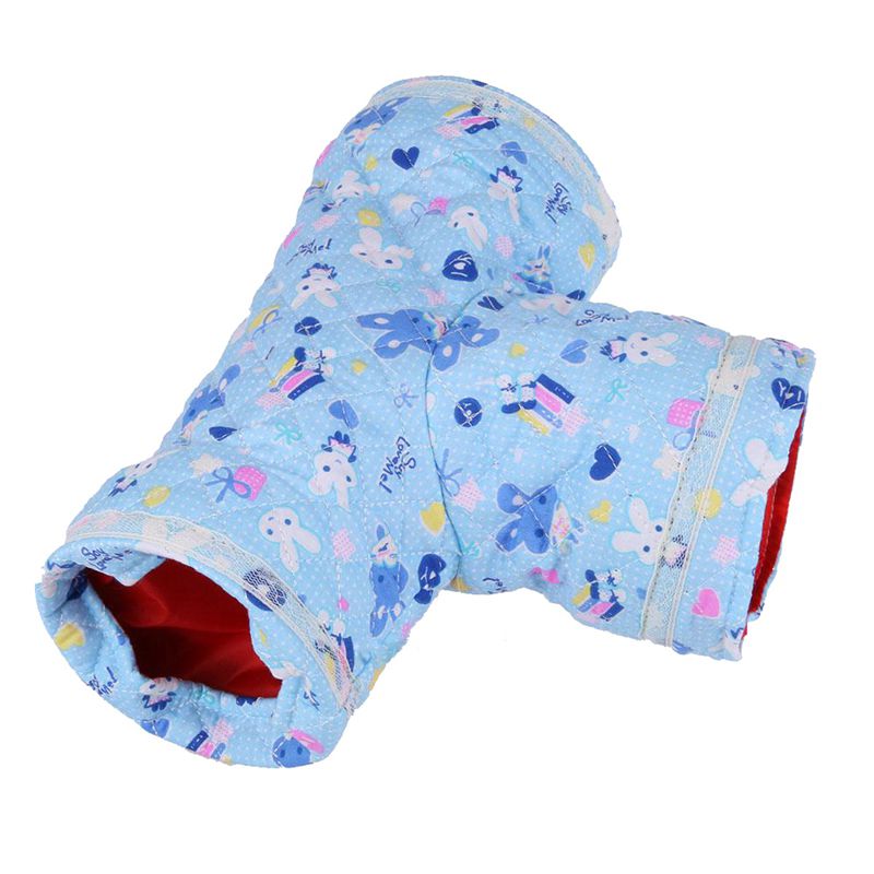 Clear Acrylic Tunnel Toy for Hamsters & Small Pets