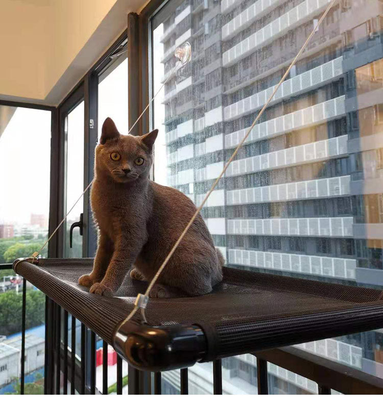 Splicing Suction Cup Cat Window Hammock