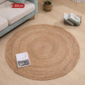 Round Woven Rattan Mat — Home & Pet Décor