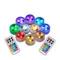 LED Diamond Submersible Aquarium Light — RGB Remote Control