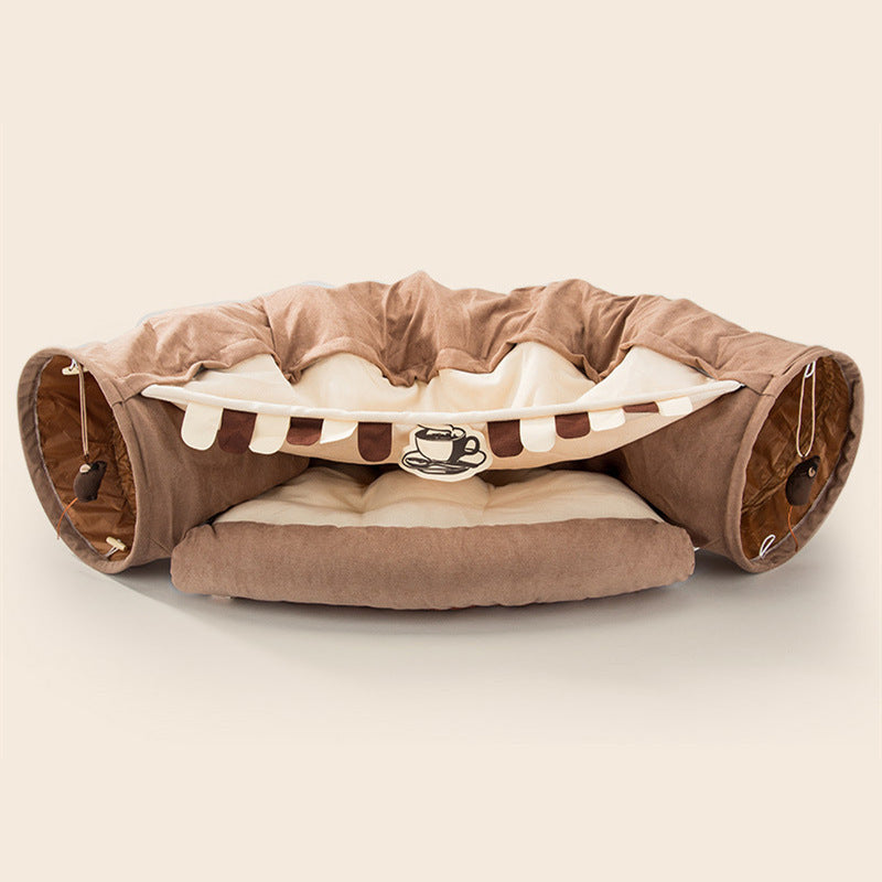 Collapsible Washable Cat Play Tunnel