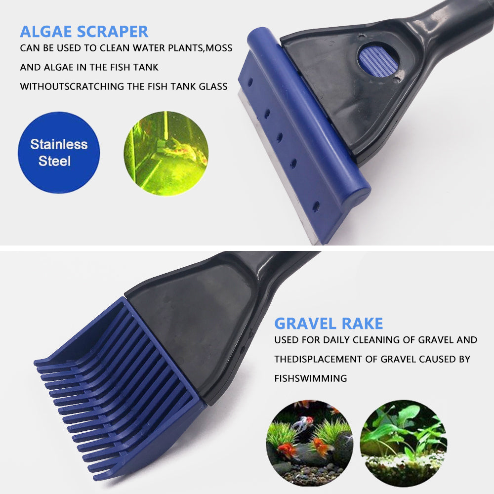 5-in-1 Aquarium Cleaning Tool Set