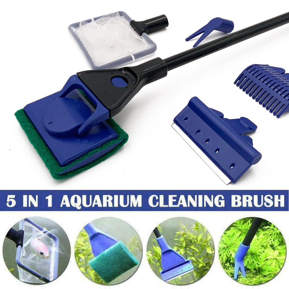 5-in-1 Aquarium Cleaning Tool Set
