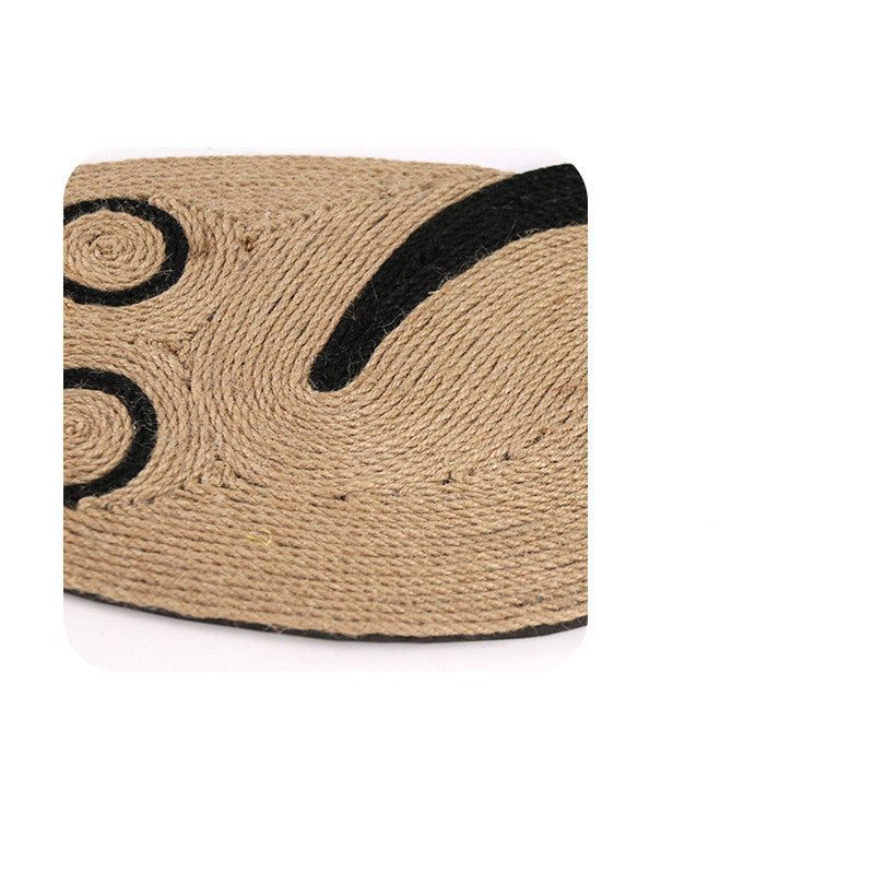 Sisal Cat Scratching Board with Mouse Design