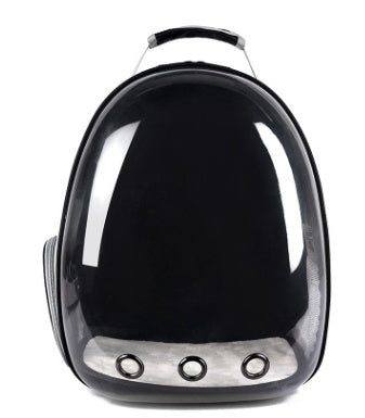Space Capsule Bubble Backpack Pet Carrier — 360° View