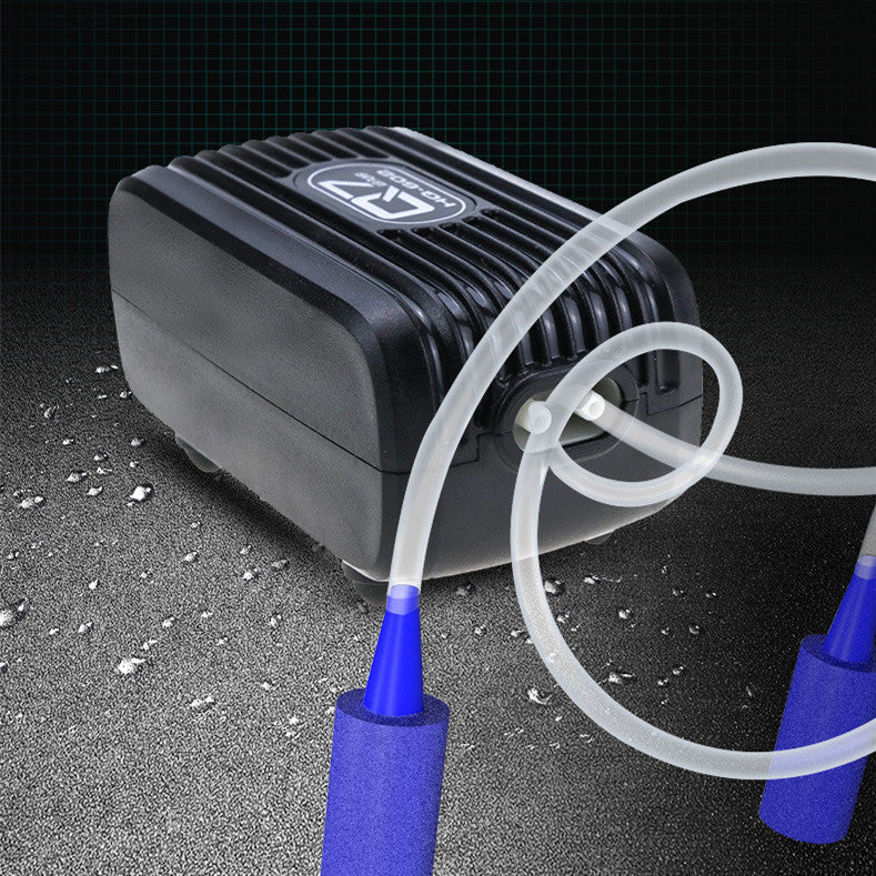 Aquarium Oxygenation Air Pump — Single & Double Head
