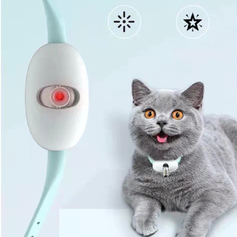 Smart Laser Cat Collar Toy — USB Rechargeable Interactive