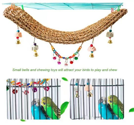 Parrot Climbing Ladder Biting Toy Suspension Bridge