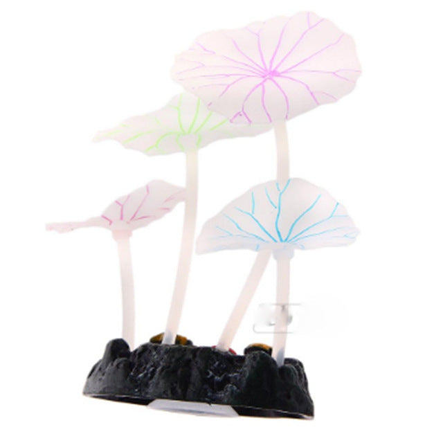 Silicone Suction Cup Coral Decoration for Aquariums