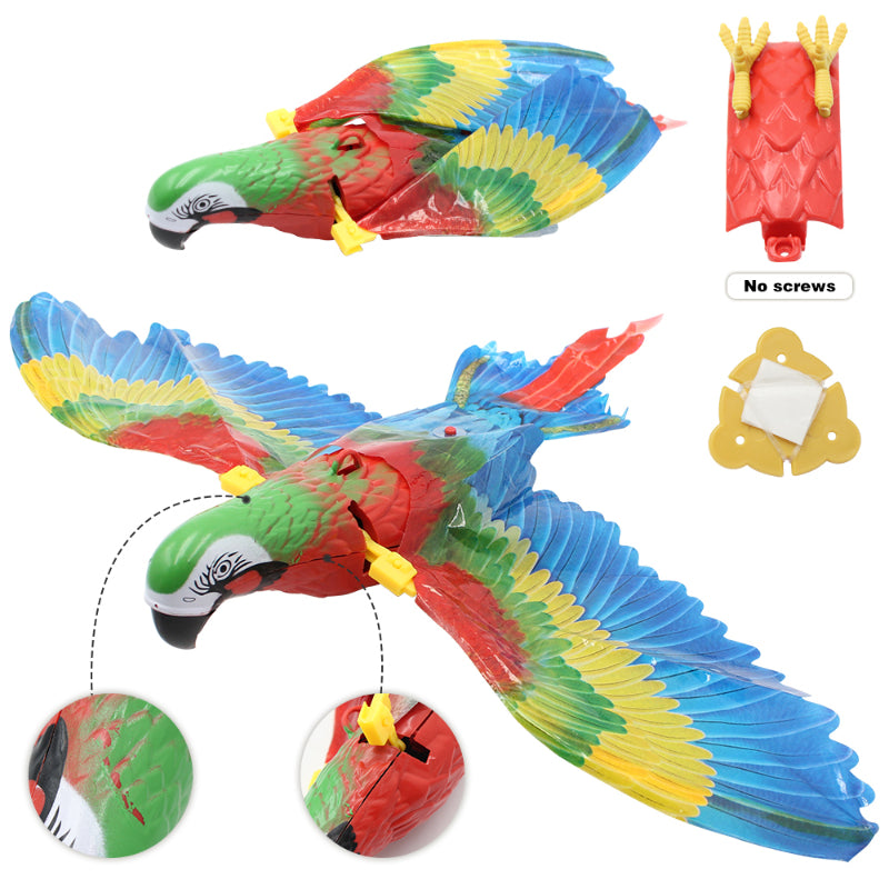 Hanging Flying Bird Interactive Cat Toy