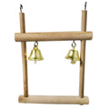 Natural Solid Wood Bird Stand