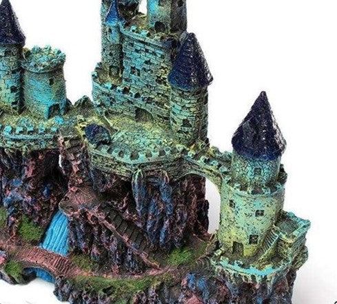 Resin Aquarium Landscape Decoration — Detailed Ornament