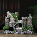 Resin Castle Aquarium Decoration — European Style