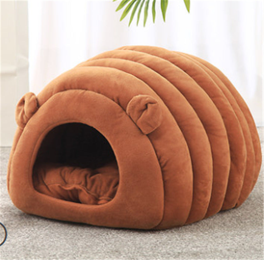 Winter Warm Cat Nest Cave Bed