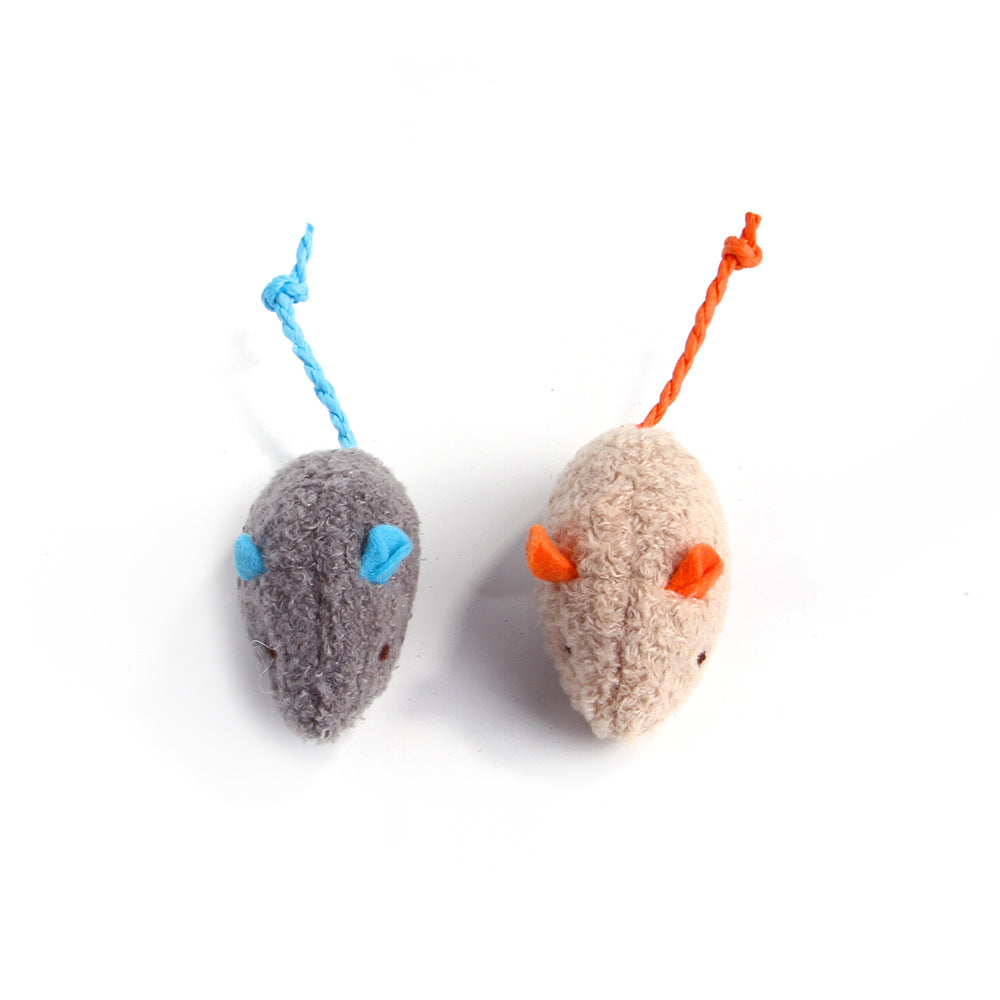 Catnip Plush Mouse Interactive Cat Toy
