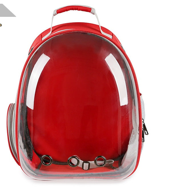 Space Capsule Bubble Backpack Pet Carrier — 360° View