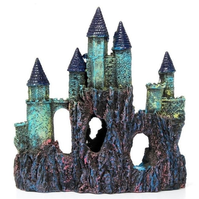 Resin Aquarium Landscape Decoration — Detailed Ornament