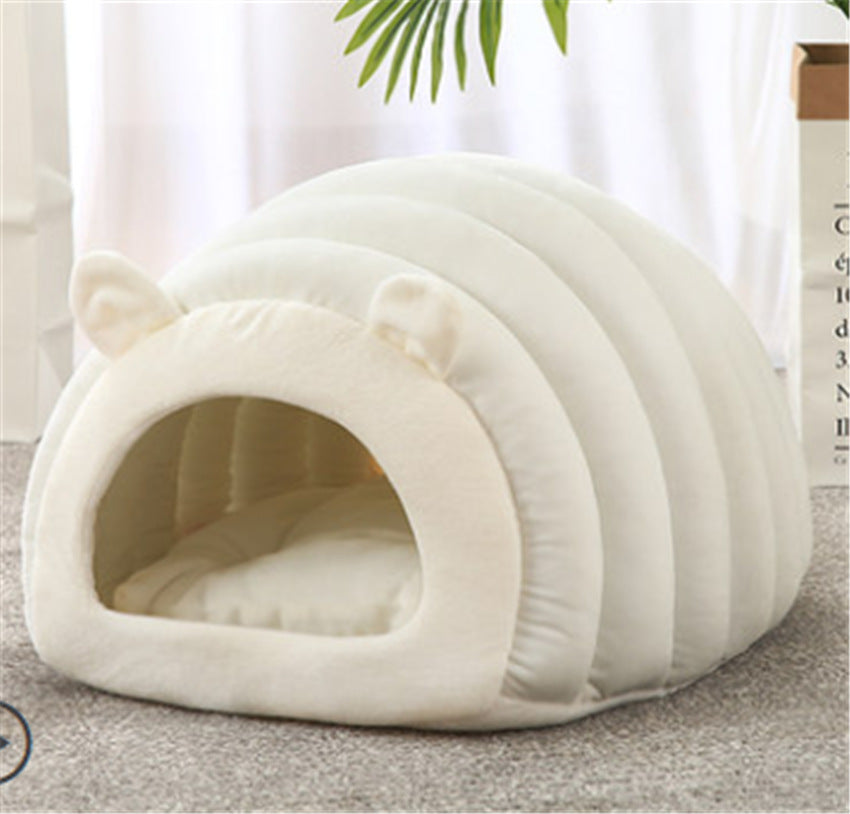 Winter Warm Cat Nest Cave Bed