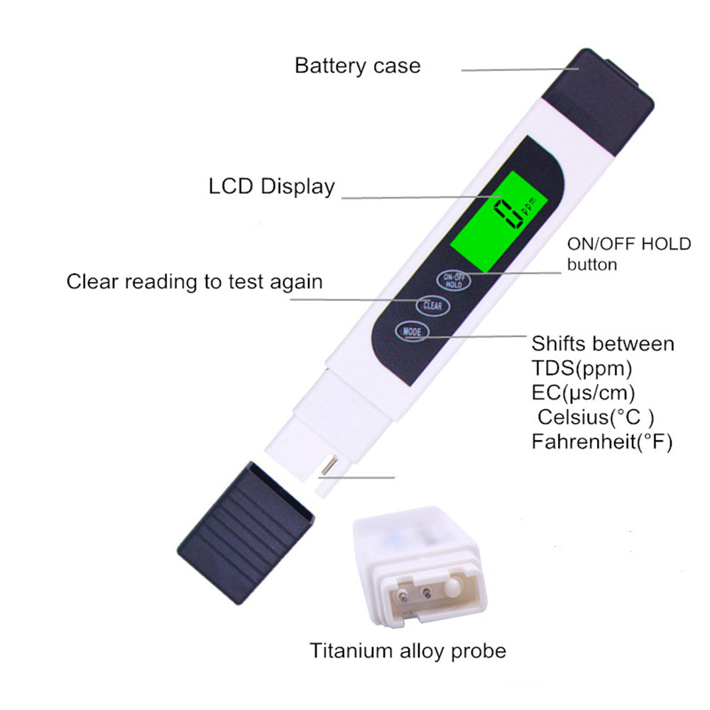 EC Water Quality Test Pen for Aquariums