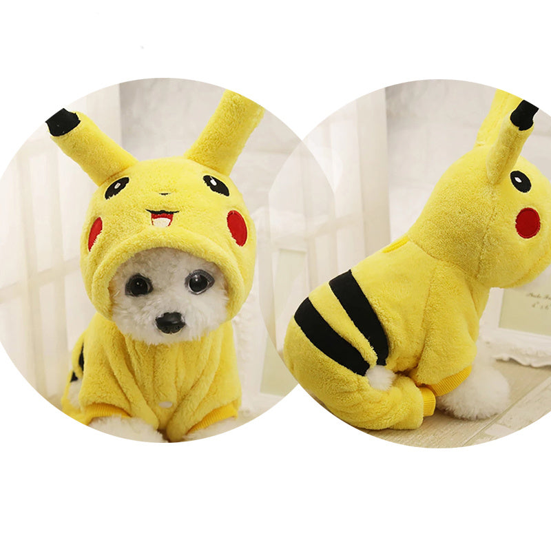Cartoon Cosplay Cat Hoodie Pajamas — Autumn & Winter