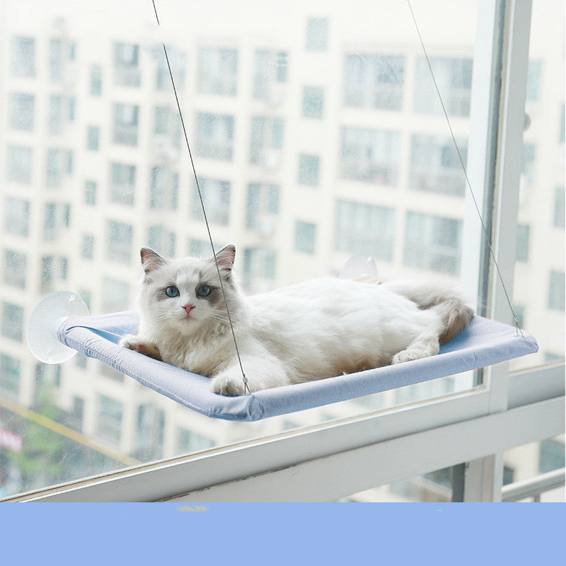 Suction Cup Window Cat Hammock — Wall Mounted