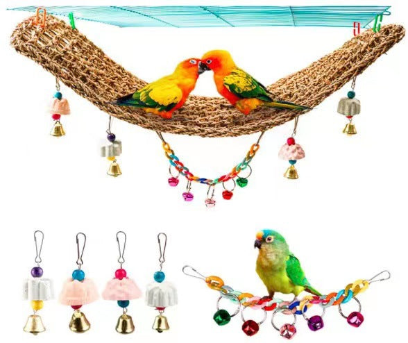 Parrot Climbing Ladder Biting Toy Suspension Bridge