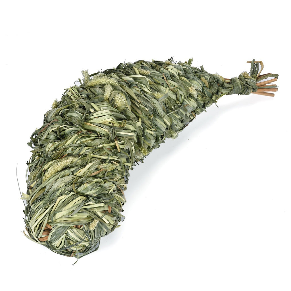 Timothy Grass Molar Chew Toys — Fruit-Shaped for Rabbits & Guinea Pigs