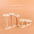 Wooden 2-Story Platform & Stairs for Hamster Cages