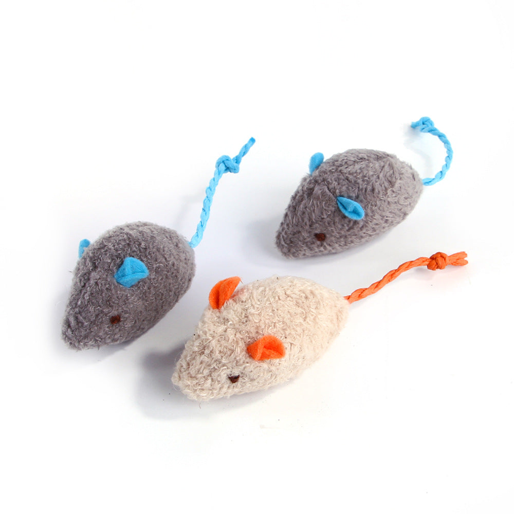Catnip Plush Mouse Interactive Cat Toy