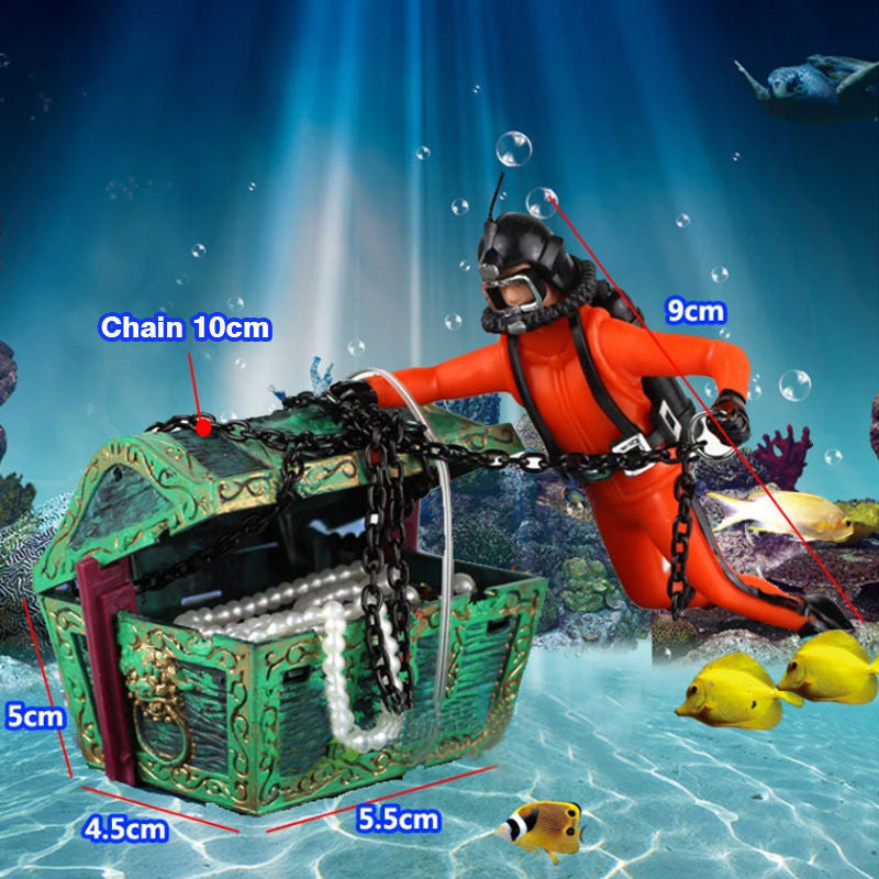 Aquarium Landscaping Decoration Set