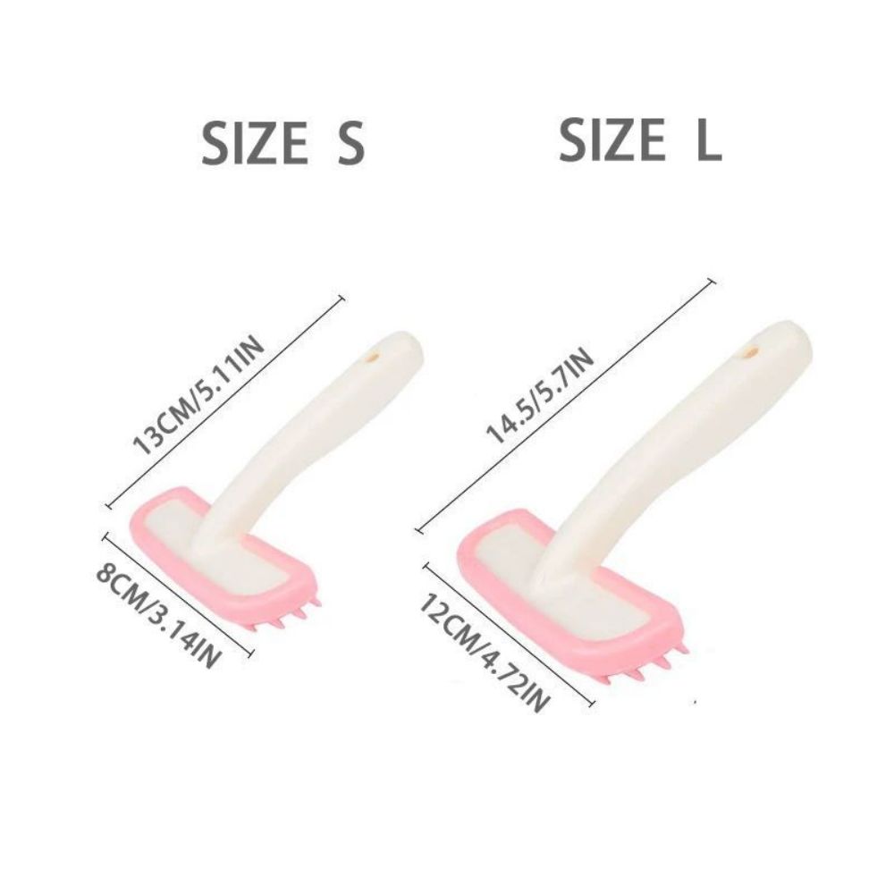 Silicone Grooming Fur Brush for Rabbits, Guinea Pigs & Chinchillas