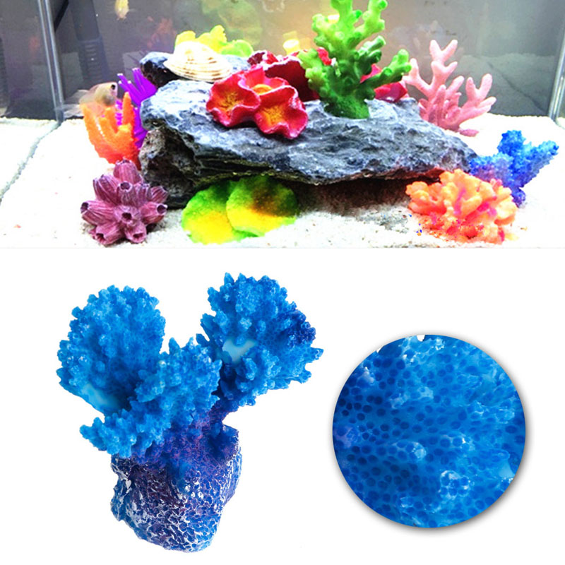 Handmade Resin Coral Reef Decoration for Aquariums