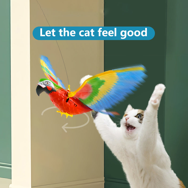 Hanging Flying Bird Interactive Cat Toy