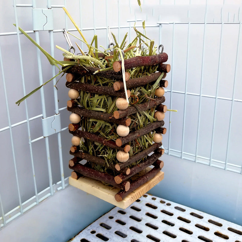 Rabbit Hay & Grass Feeder (Wall-Mount)