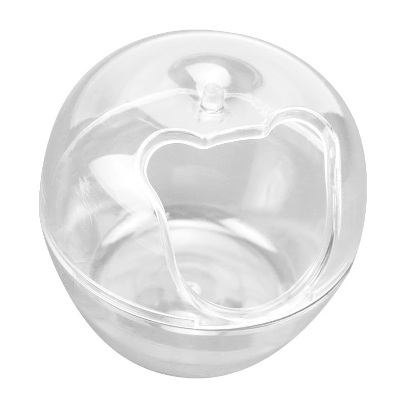 Hamster Sand Bath Tub with External Container