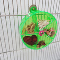 Acrylic Foraging Wind Wheel Toy for Parrots